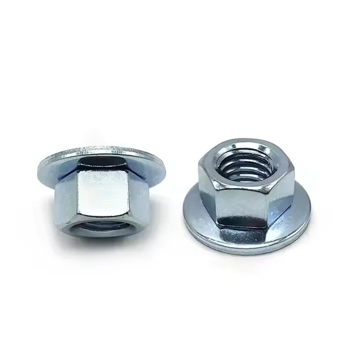 Hexagon Flanged Nuts DIN6923